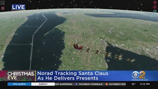 NORAD Santa Tracker 11PM Update