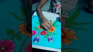 #flower #colour #youtubeshorts #viral #drawing #flowerpot