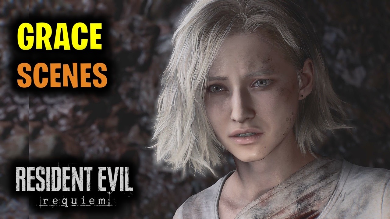All Grace Ashcroft Cutscenes | Resident Evil Requiem (RE9) - YouTube