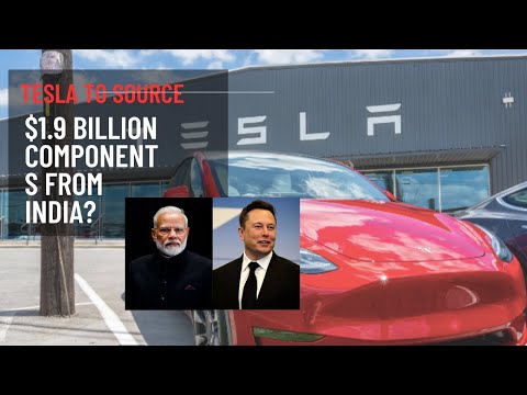 Will Tesla Source $1.9 Billion Worth Of Components From India? | RizingBiz | Rizing