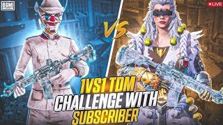 1v1 tdm CHALLENGE WITH CLAN MEMBER🥶🥵