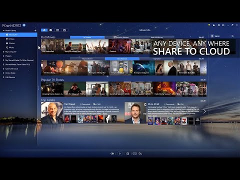 CyberLink PowerDVD - Share to Cloud and with Friends & Family