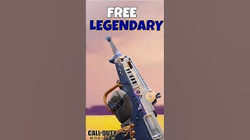Get the NEW LEGENDARY GUN in CODM for FREE Today!