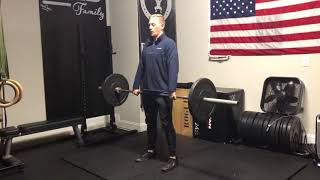 Power Clean from Position 1