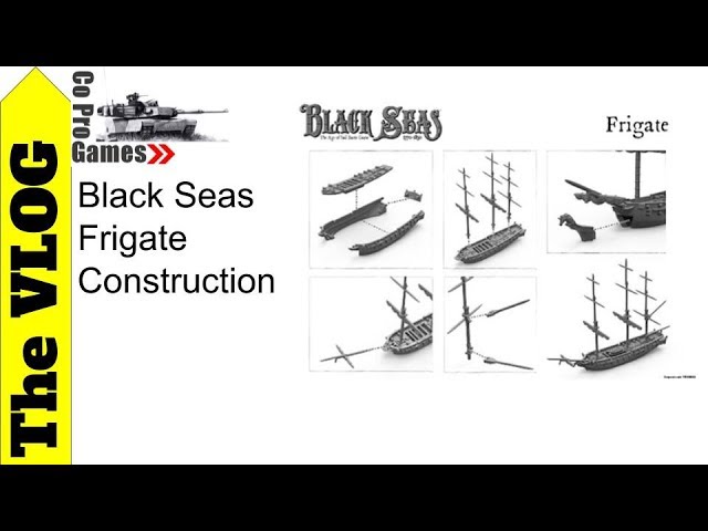 5 Black Seas Ship wreckage self cast brigs and frigates Damaged Ships 