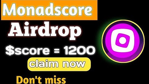 Monad Score DePin Mining Airdrop - Run Browser Node Earn Rewards - Join Early Phase Now