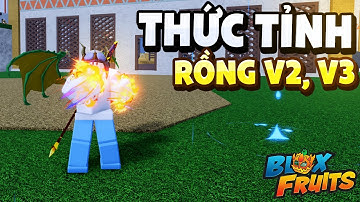 CÁCH THỨC TỈNH TỘC RỒNG V2 VÀ V3 CỰC NHANH | BLOX FRUIT
