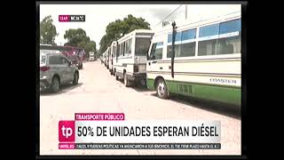 19052025 BISMARCK DAZA TRANSPORTE PÚBLICO 50 PORICENCO DE LAS UNIDADES HACEN FILAS POR DIÉSEL UNITEL