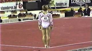 Ind Tq Bul Evguenia Kuznetsova Fx 2001 World Gymnastics Championships 8 950