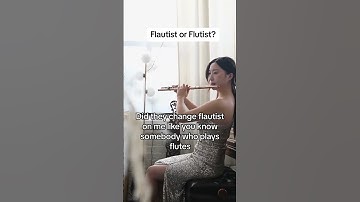 Thumbnail of Flautist or Flutist? #Shorts