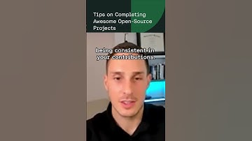 Tips on Completing Awesome #OpenSource Projects