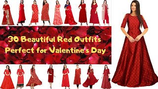 30 Beautiful Red Outfits Perfect for Valentine’s Day  || RED BEAUTIFUL OUTFITS