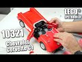 LEGO 10321 Speedbuild  | LEGO Chevrolet Corvette C1 | Speed build 10321 | LEGO 2023 Icons Cars