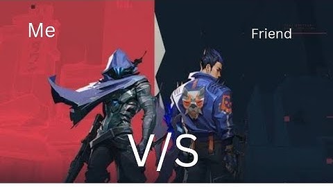 1V1 in Valorant with friend #valorant #1v1 #trending