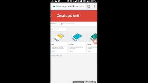 How To Generate Ad Unit ID In AdMob for Android Apps   Google Admob Vs Adsense