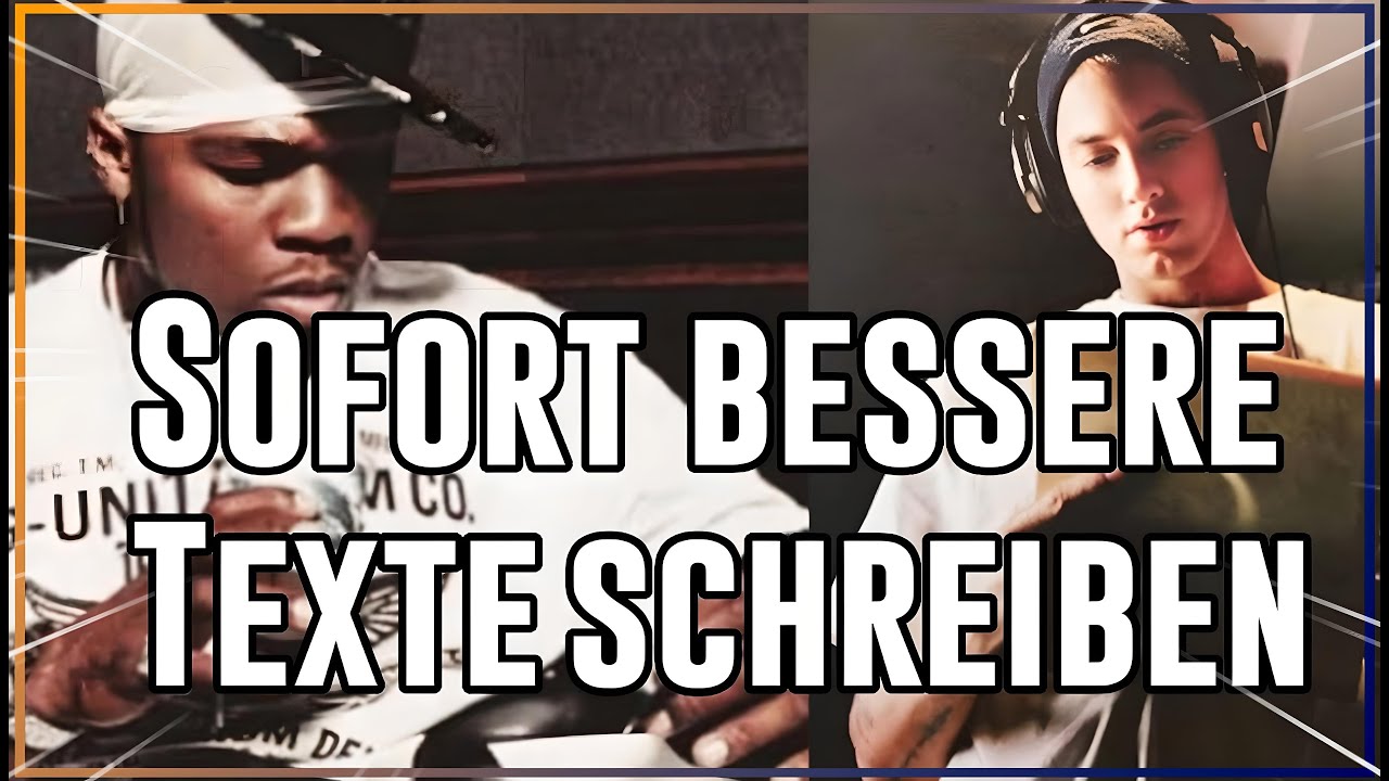 I Am Rapper Text Bessere Raptexte schreiben lernen & Technik verbessern (Tutorial für ...