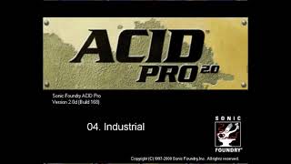 Sonic Foundry ACID 2.0 - Soundtracks