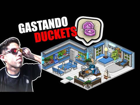 HABBO - CONSTRUINDO QUARTO COM DUCKETES DE GRAÇA!