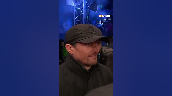 Meeting Usyk and Fury