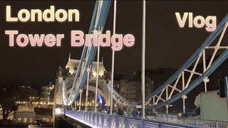 [VLOG] London Tower Bridge | 런던 타워브리지 저녁 산책