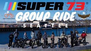 My First Group Ride in Seattle! #SUPER73