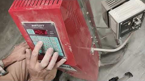 How to program the bisque firing - Top loader cylinder kiln