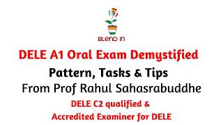 DELE A1 Oral Exam Tarreas &amp; tips