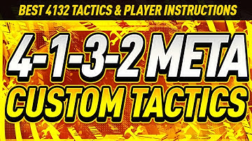 BEST 4132 CUSTOM TACTICS & PLAYER INSTRUCTIONS! HOW GOOD IS THE 4-1-3-2 FIFA 21 ULTIMATE TEAM?