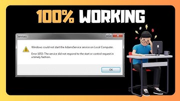 EENVOUDIGE OPLOSSING voor "Fout 1053: De service reageerde niet op het begin"