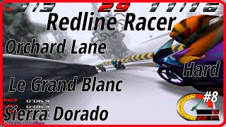 Redline Racer (1998) ✓ Walkthrough #8 ✓ Hard Gold ✓ Orchard Lane, Le Grand Blanc, Sierra Dorado screenshot 4