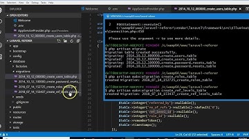 Laravel referrer   6   create more migrations