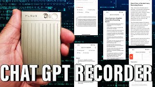 Plaud GPT Based Recorder: Revolutionizing Content Creation