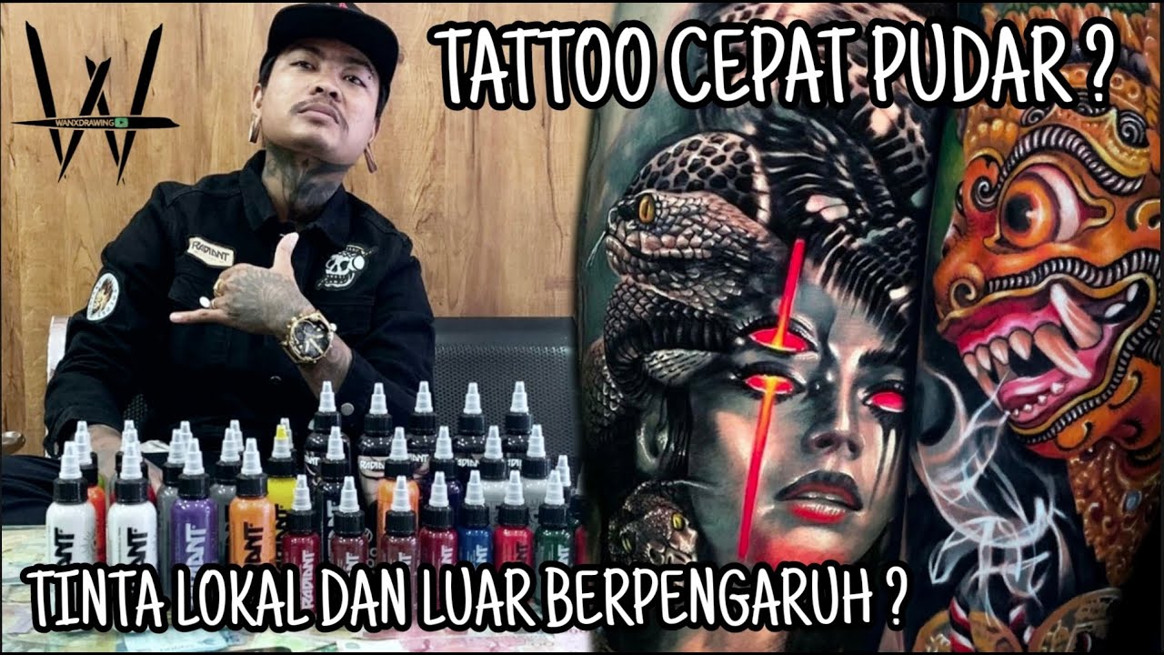CARA MERAWAT TATTOO DARI LOLIT MADE || BELAJAR TATTOO PART 2 || WANXDRAWING