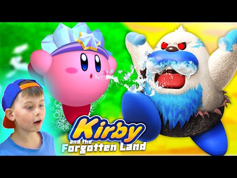 Видео: ЛЕДЯНОЙ КИРБИ в Kirby and the forgotten land | КИРБИ и забытая земля | Егор Играет - ИГРАЗАВР