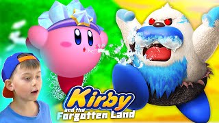 ЛЕДЯНОЙ КИРБИ в Kirby and the forgotten land | КИРБИ и забытая земля | Егор Играет - ИГРАЗАВР