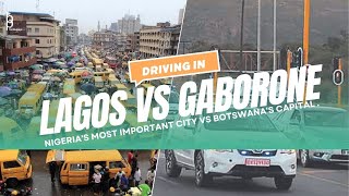 Gaborone, Botswana vs Lagos, Nigeria           #africa #BantuPage #botswana #nigeria