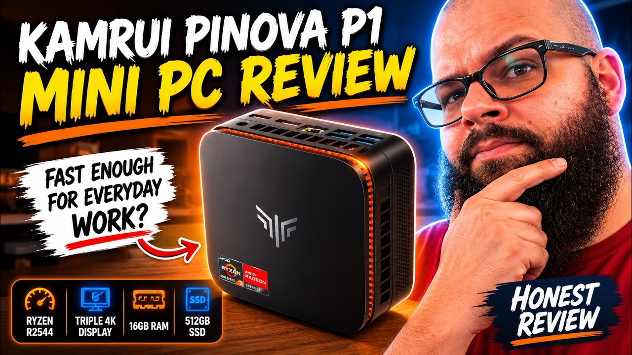 I Tested the KAMRUI Pinova P1 Mini PC - YouTube