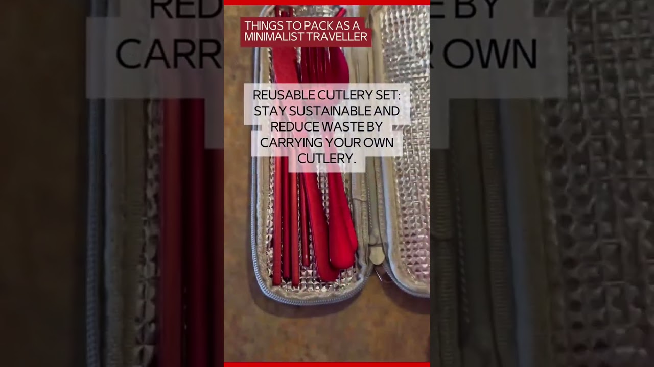 How to pack like a minimalist traveller 