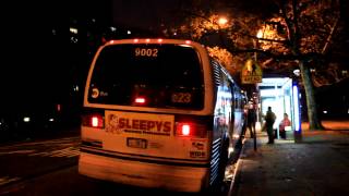 MTA Bus Co: Forest Hills Bound NovaBus RTS [#9002] Q23 at 108th St & I-495 SR