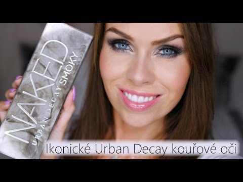 Ikonické Urban Decay kouřové oči s UD Smoky | Iconic Urban Decay Smoky palette eyes tutorial