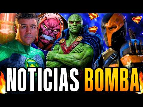 😨Martian Manhunter LEAKED in MAN OF TOMORROW | Atrocitus in Lanterns | DCU Bane & Deathstroke Movie