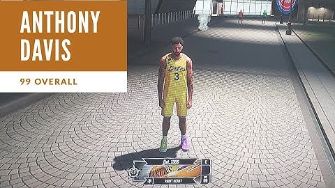 7ft3 99 Ovr Anthony Davis Build in 2k20???
