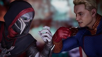 Mortal Kombat 1 - Ermac vs Homelander | All Intro/Interaction Dialogues