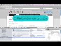 Zotero tutoriel n6  partage de rfrences bibliographiques