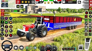🚜「クレイジーな貨物トラクター農業ゲーム3D！ | リアルな村農業シミュレーター2025 😱🔥」 screenshot 1