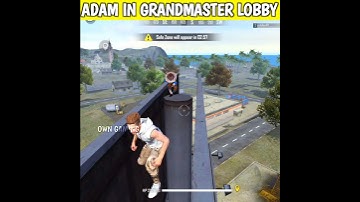 Adam use launchpad to kill    grandmaster solo😱||Funny😂 Ending||🔰Garena Free Fire🔰#Short #Shorts