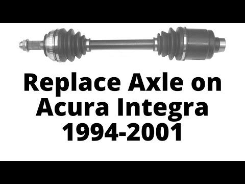 Acura Integra 1994-2001 पर एक्सल बदलें