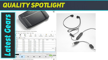 Express Scribe Pro Transcription Kit with USB Foot Pedal & USB Transcription Headset