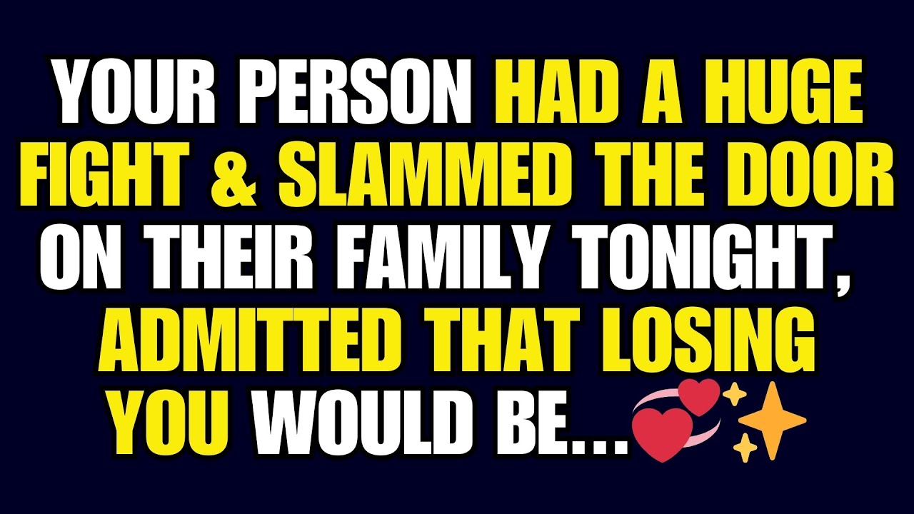 ✨Ваш человек сильно поссорился и захлопнул дверь перед своей семьей, признав, что потерять вас бы...