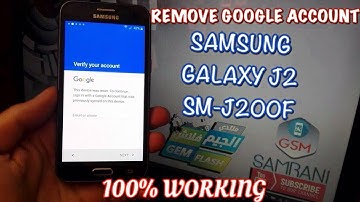 SAMSUNG GALAXY J2 SM-J200F REMOVE GOOGLE ACCOUNT ANDROID 6.0.1 BYPASS FRP